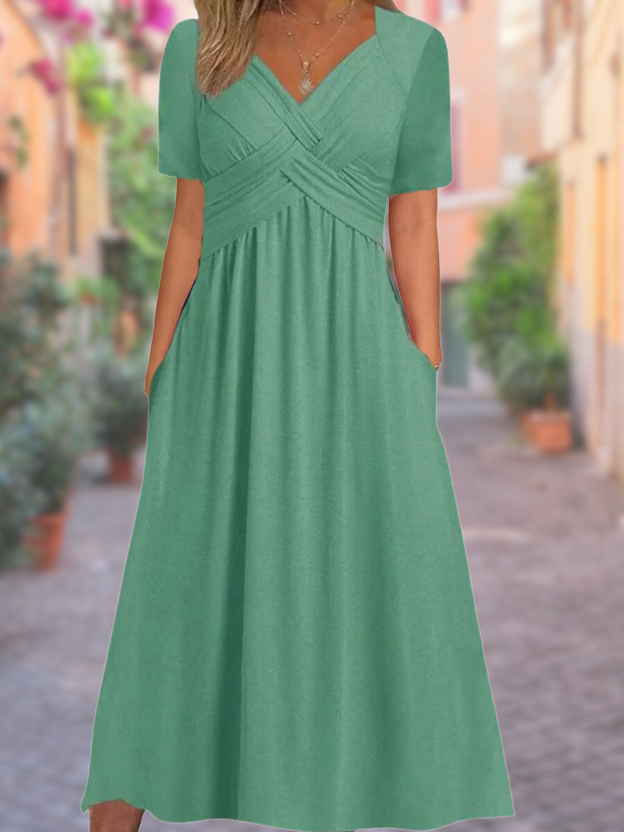 Selby - V-neck Dress for Women