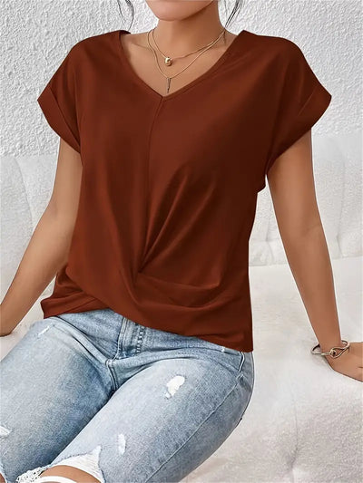 Laia - The perfect v-neck top for woman