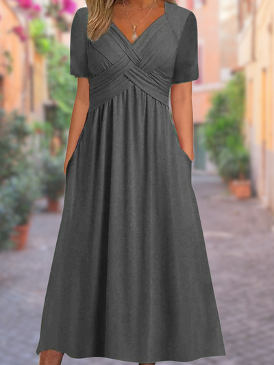 Selby - V-neck Dress for Women