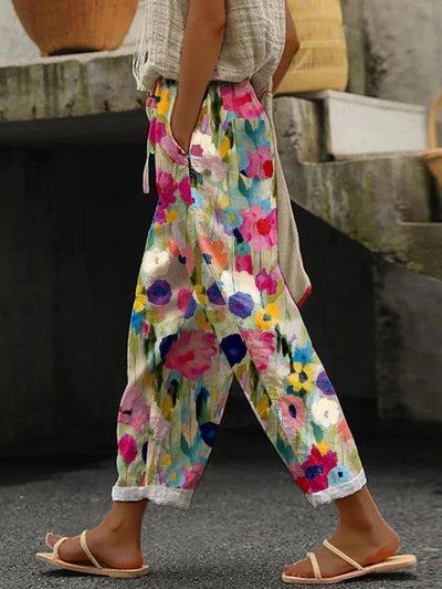 DAISY | Floral Pants