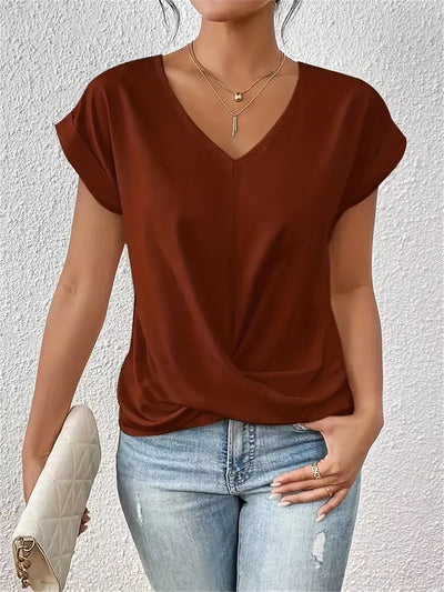 Laia - The perfect v-neck top for woman