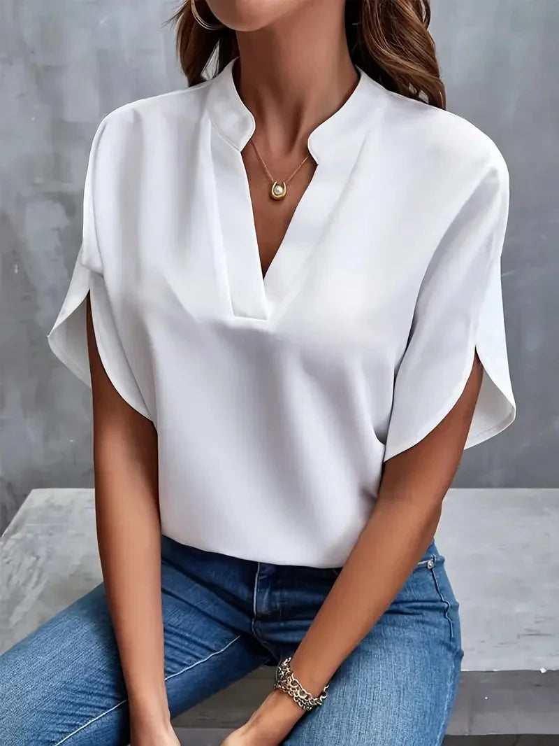 Vana™ - Classic V-Neck Top