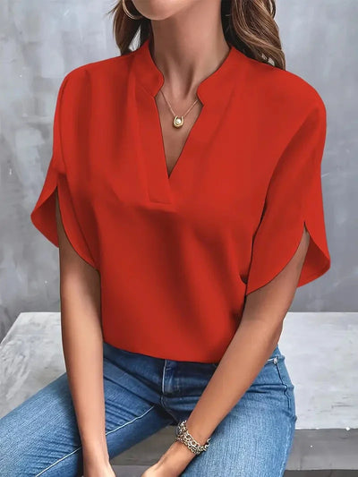 Vana™ - Classic V-Neck Top