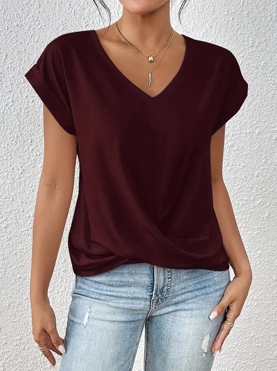 Laia - The perfect v-neck top for woman