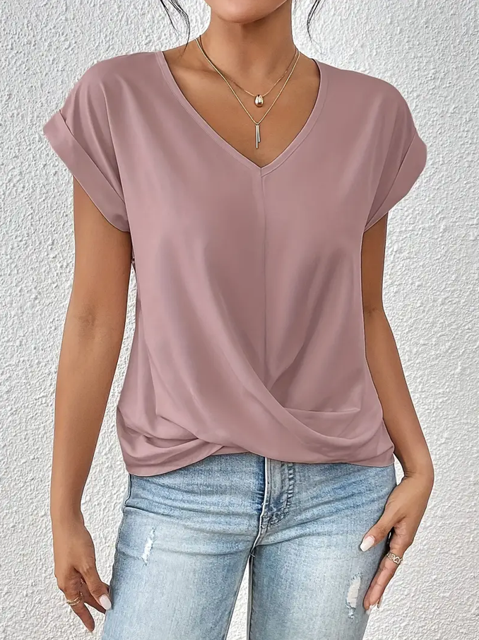 Laia - The perfect v-neck top for woman