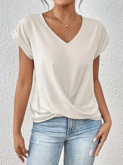 Laia - The perfect v-neck top for woman