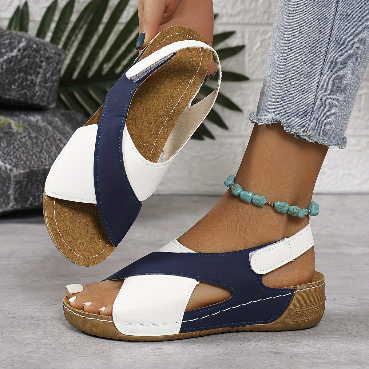 Anastasia | Ultra-Comfortable Orthopedic Sandal