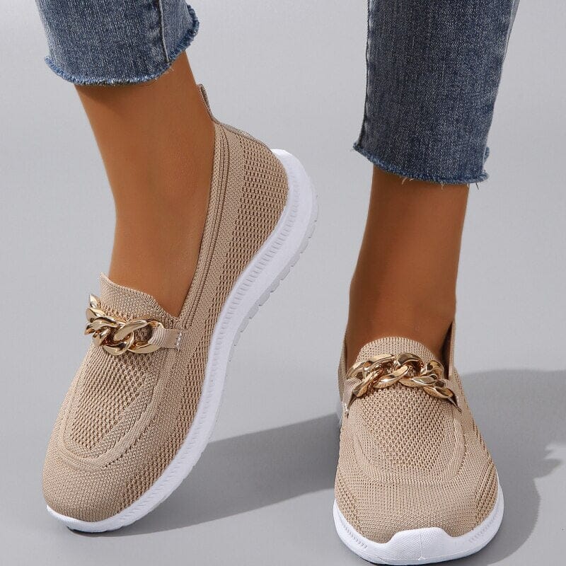 Kimberly™ - Chic trainers with chain