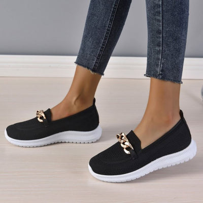 Kimberly™ - Chic trainers with chain