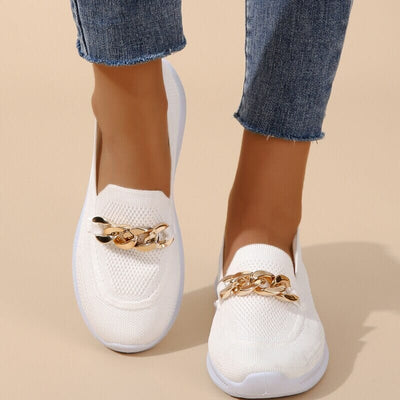 Kimberly™ - Chic trainers with chain